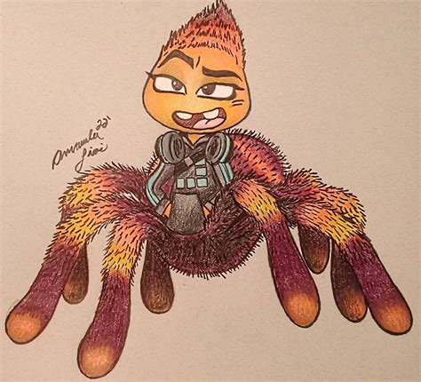 (COMM.) The Bad Guys: Ms. Tarantula by cartoonist99 on DeviantArt