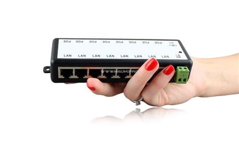 Коммуникационная POE панель 8 LAN купить в Киеве