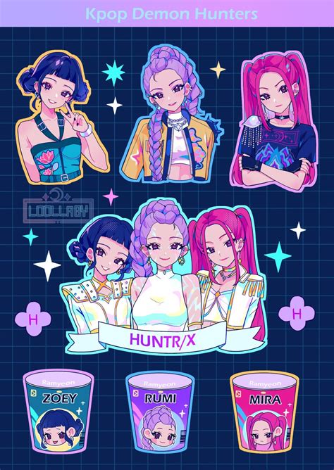 Pin on Airi | Demon hunter, Cute drawings, Cute doodles
