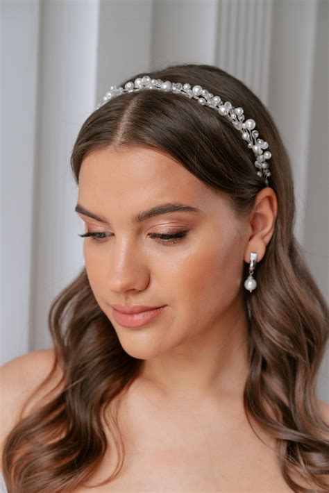 Headband bridal hair – Artofit