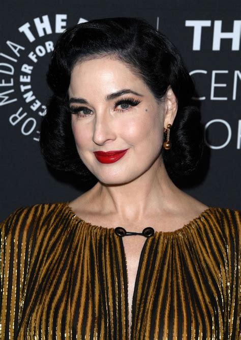 DITA VON TEESE at Bob Mackie Naked Illusion A Legendary Evening With