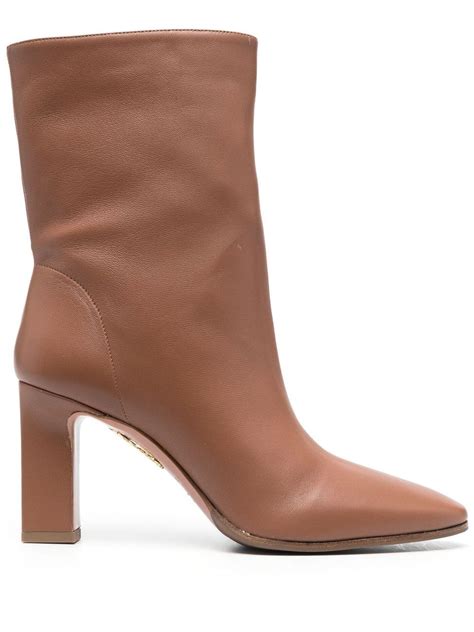 Aquazzura Manzoni 85mm Ankle Boots - Farfetch
