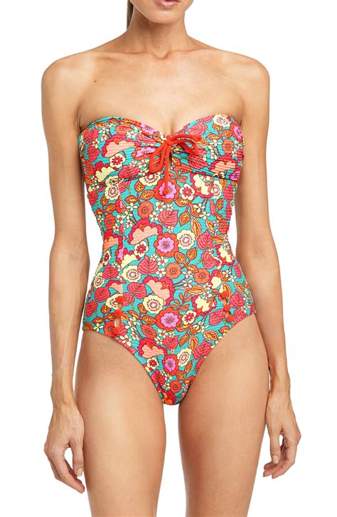Купить Слитные купальники и монокини Bibi Strapless One-Piece Swimsuit
