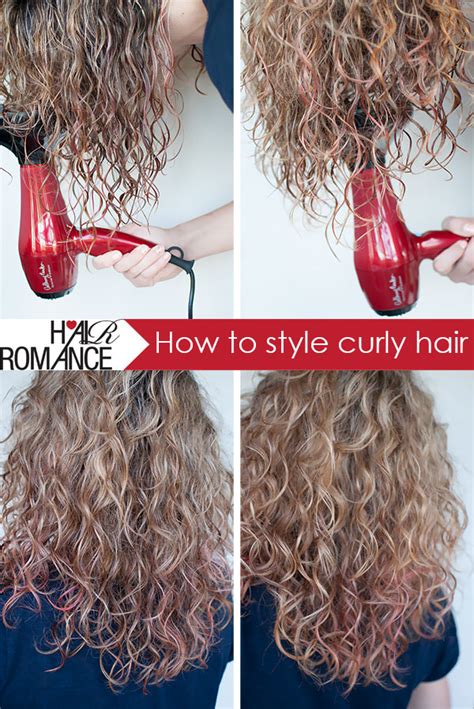 How to style curly hair - Hair Romance