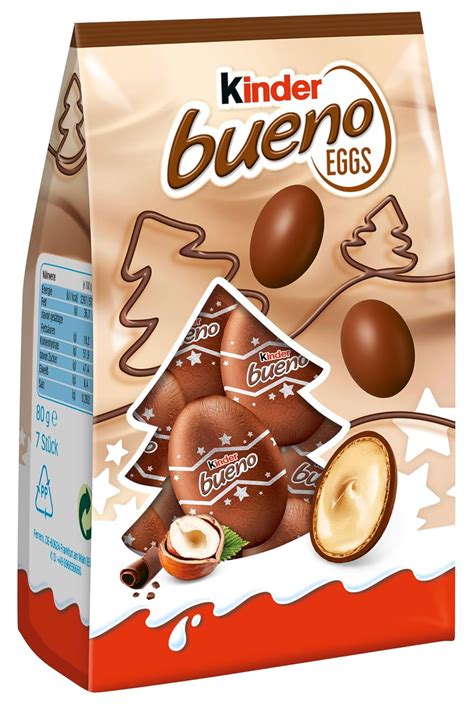kinder bueno Eggs – gefüllte Schokoladen-Eier zu Weihnachten – 80g ...