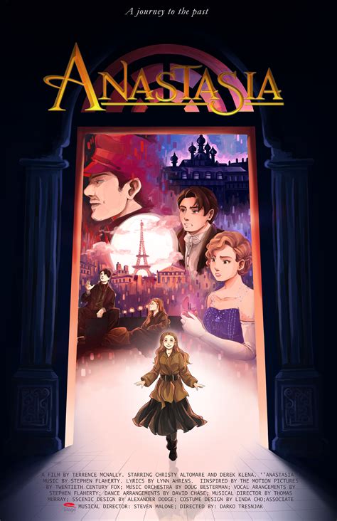 ArtStation - Anastasia Movie Poster [BROADWAY MUSICAL VERSION]