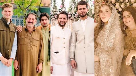 Shaheen Shah Afridi With Family, Father, Mother, Brothers, Sisters ...