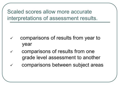 scale scoring powerpoint    id