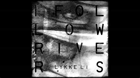 Lykke Li - I Follow Rivers (Instrumental) - YouTube