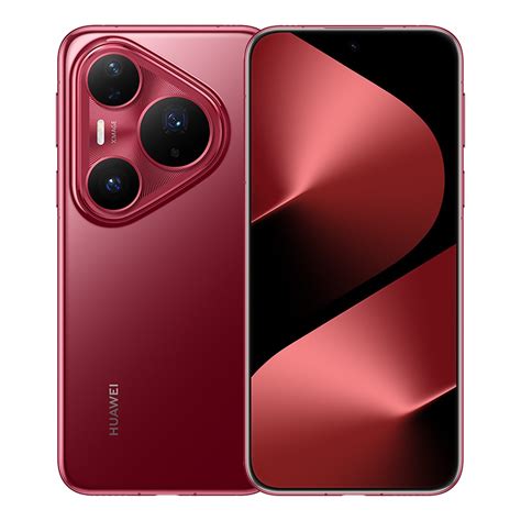 Huawei Pura 80 Pro 4G Smartphone, 12 GB RAM, 512 GB Storage, Glazed Red