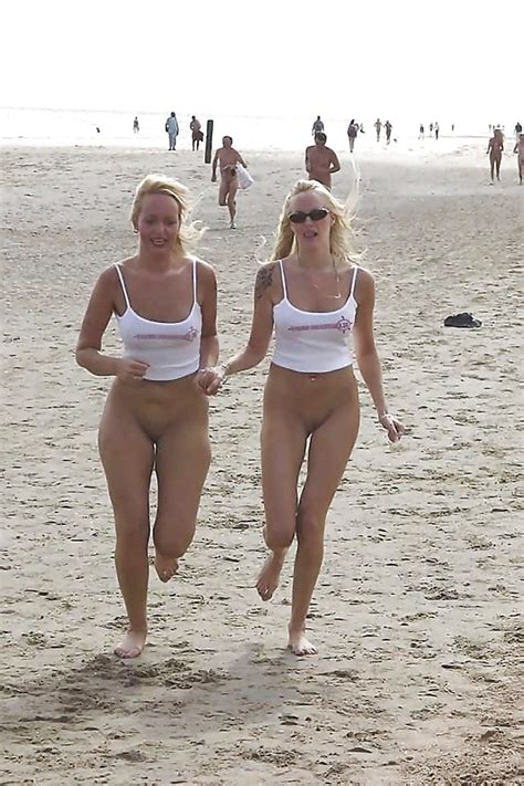 Bottomless At The Beach