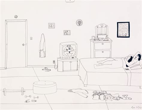 Composition: Watching Porn on Television, 2005 | Art Canada Institute