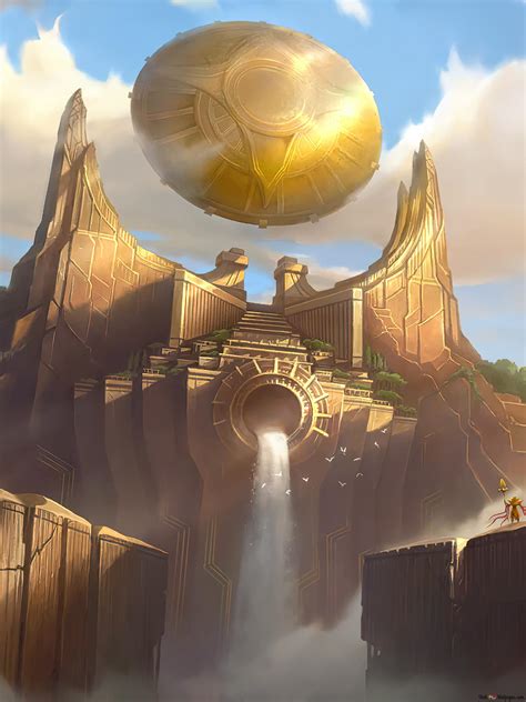 Restored Sun Disc 'Shurima' (Legends of Runeterra) - League of Legends ...