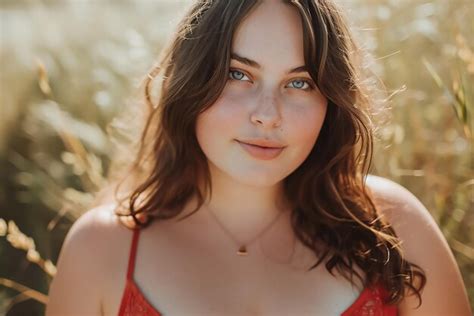 Premium Photo | Russian woman in red bra