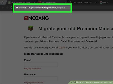 How to Create a Minecraft Account (with Pictures) - wikiHow
