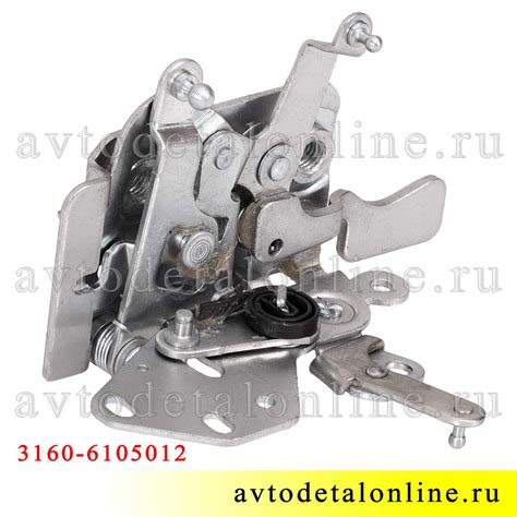 Дверной замок УАЗ Патриот 3160-6105012-10 передний, правый, внутренний