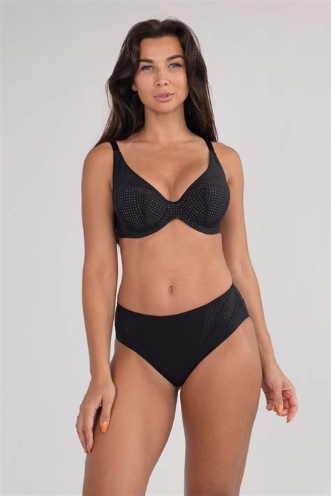 Трусы женские слип высокая посадка черные ROSE&PETAL LINGERIE SOUFFLE ...