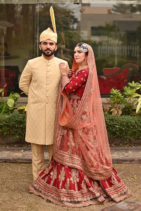 Blood Red Bridal Dress – saniahasan
