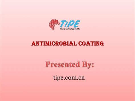 PPT - Antimicrobial Coating PowerPoint Presentation, free download - ID ...