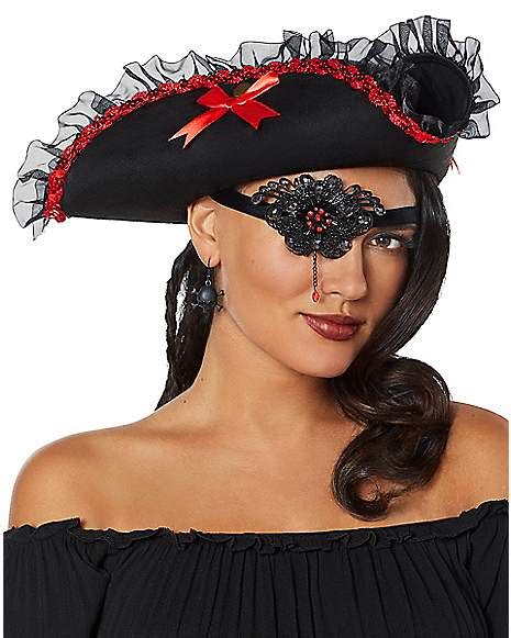 Jeweled Pirate Eye Patch - Spirithalloween.com