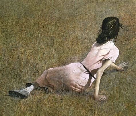 «Мир Кристины». Фрагмент.(1948 год). Автор: Эндрю Уайет. | Картины ...