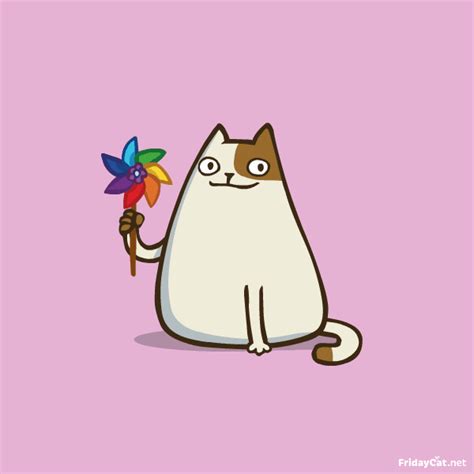 Гифка пятница котик кошка гиф картинка, скачать анимированный gif на GIFER