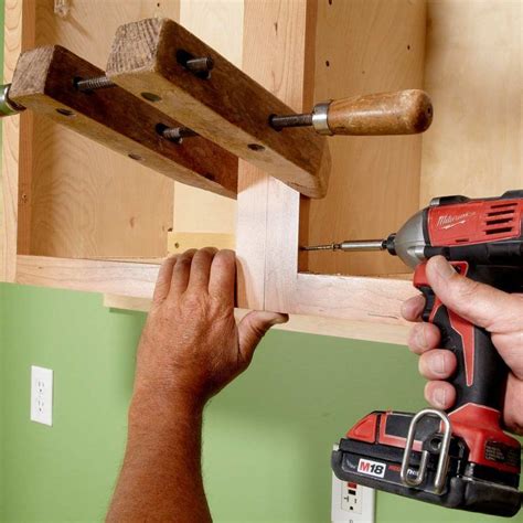 how to install kitchen wall cabinets
