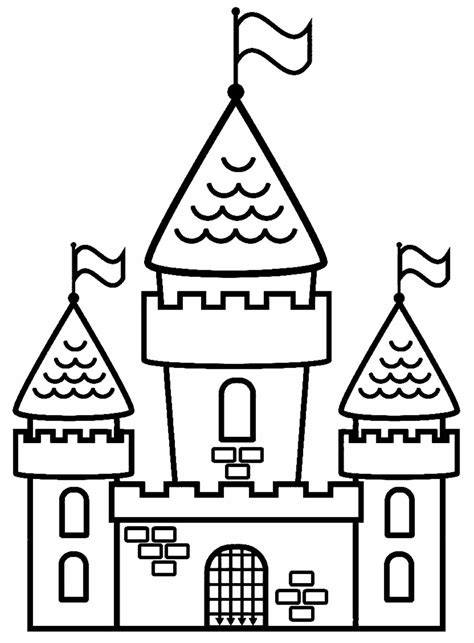 Imagem De Castelo Para Imprimir - Desenhos de Castelo para imprimir e colorir - Dicas Práticas