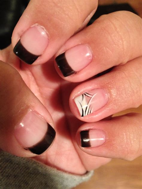 Gel French Tip with a Twist | Nails, French manicure nails, Nail designs