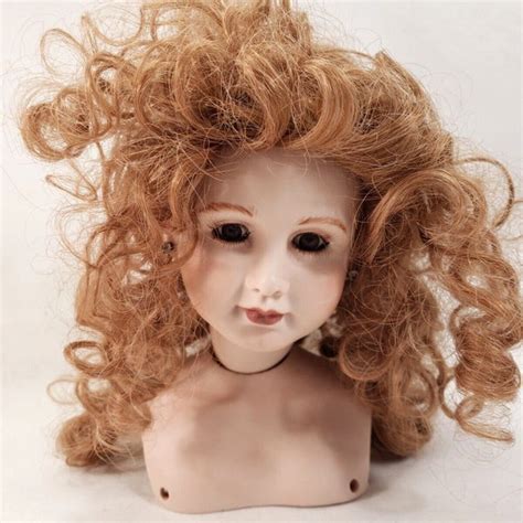 Porcelain Doll Head - Etsy