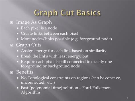 graph cut selections powerpoint    id