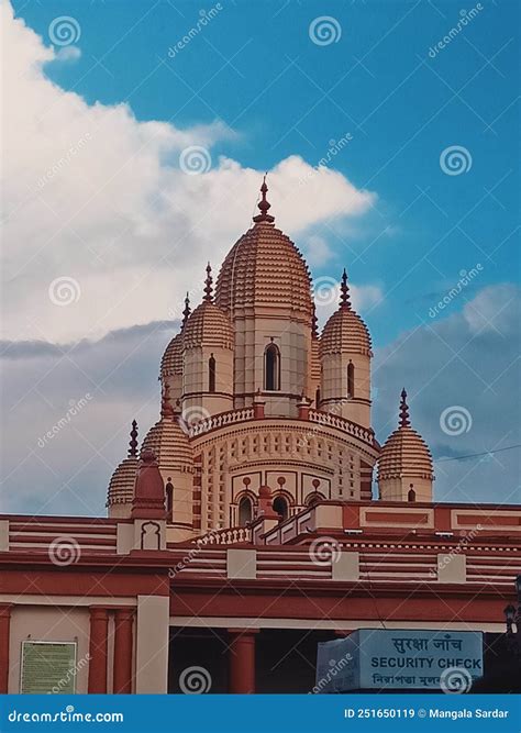 This is a Dakshineswar Temple Image Editorial Stock Image - Image of spire, tower: 251650119