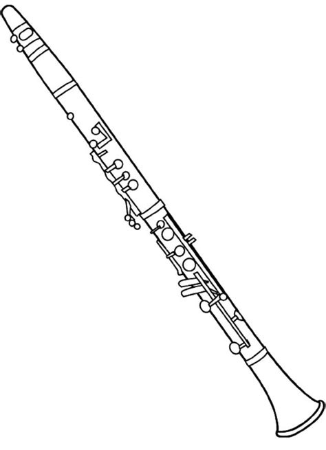 Clarinet Drawing