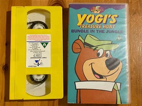 yogi bear yogis treasure hunt bungle   jungle vhs video pre
