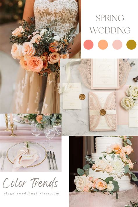 spring color palette wedding