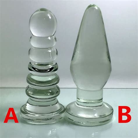 Aliexpress.com : Buy Huge glass anal plug Heavy big butt plug glass ...