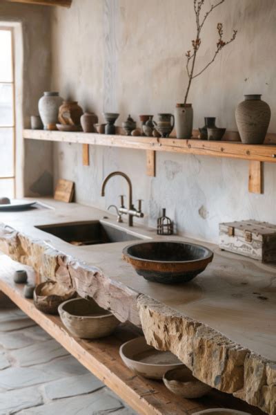 18 Wabi-Sabi Kitchen Interior Ideas You Will Love! (Concept Designs ...