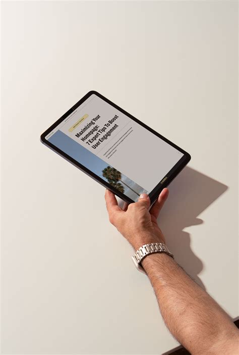 Maximizing Your Homepage: 7 Expert Tips To Boost User Engagement