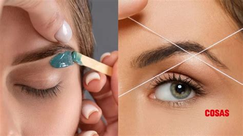 Depilación de cejas con cera o hilo, ¿existe alguna diferencia ...
