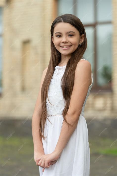 Premium Photo | Pretty teen girl adorable girl fashion model positive ...