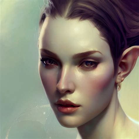 ArtStation - Fantasy Female Elf