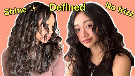 The BEST Wavy Haircare Routine For Frizzy Hair - YouTube