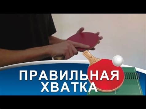 ХВАТКА РАКЕТКИ в НАСТОЛЬНОМ ТЕННИСЕ (КАК ПРАВИЛЬНО ДЕРЖАТЬ РАКЕТКУ ...