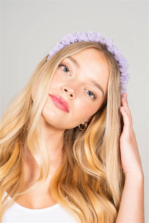 Ruched Tulle Skinny Headband – Locks & Mane