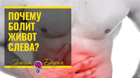 ПОЧЕМУ БОЛИТ ЖИВОТ СЛЕВА? - YouTube