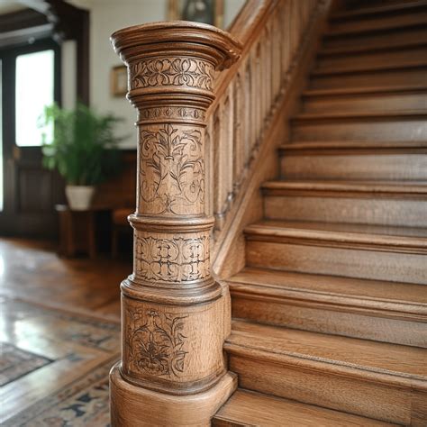 newel post  essential element  staircase design