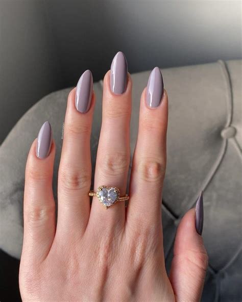 top solid color almond nail ideas tips
