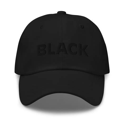 BLACK- Dad Hat – 727.SZN™