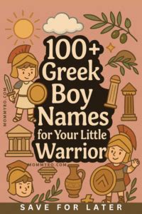 Greek Boy Names for Little Warriors: Strong and Bold