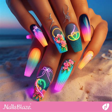 simple beach nail designs 2